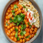 Butter Chickpeas with Creamy Spiced Tomato Sauce First Image First Image