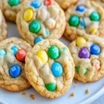 Soft and Chewy M&M’s Cookies First Image First Image