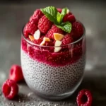 Raspberry Chia Pudding First Image First Image