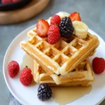 Masa Waffles (Gluten-free, Vegan, Low Oxalate, Easy!) First Image First Image