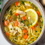 Lemon Chicken Orzo Soup First Image First Image