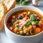 Homemade Minestrone Soup Recipe First Image First Image