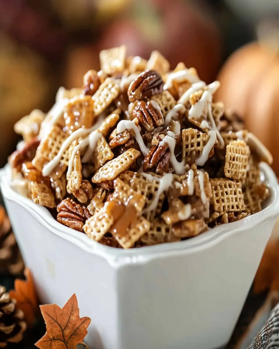 Pecan Pie Chex Mix Third Image Third Image