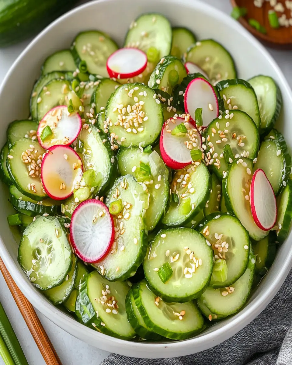 Asian Cucumber Salad First Image First Image