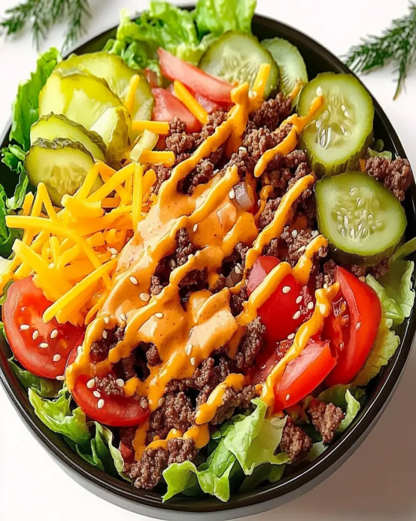 Big Mac Salad First Image First Image